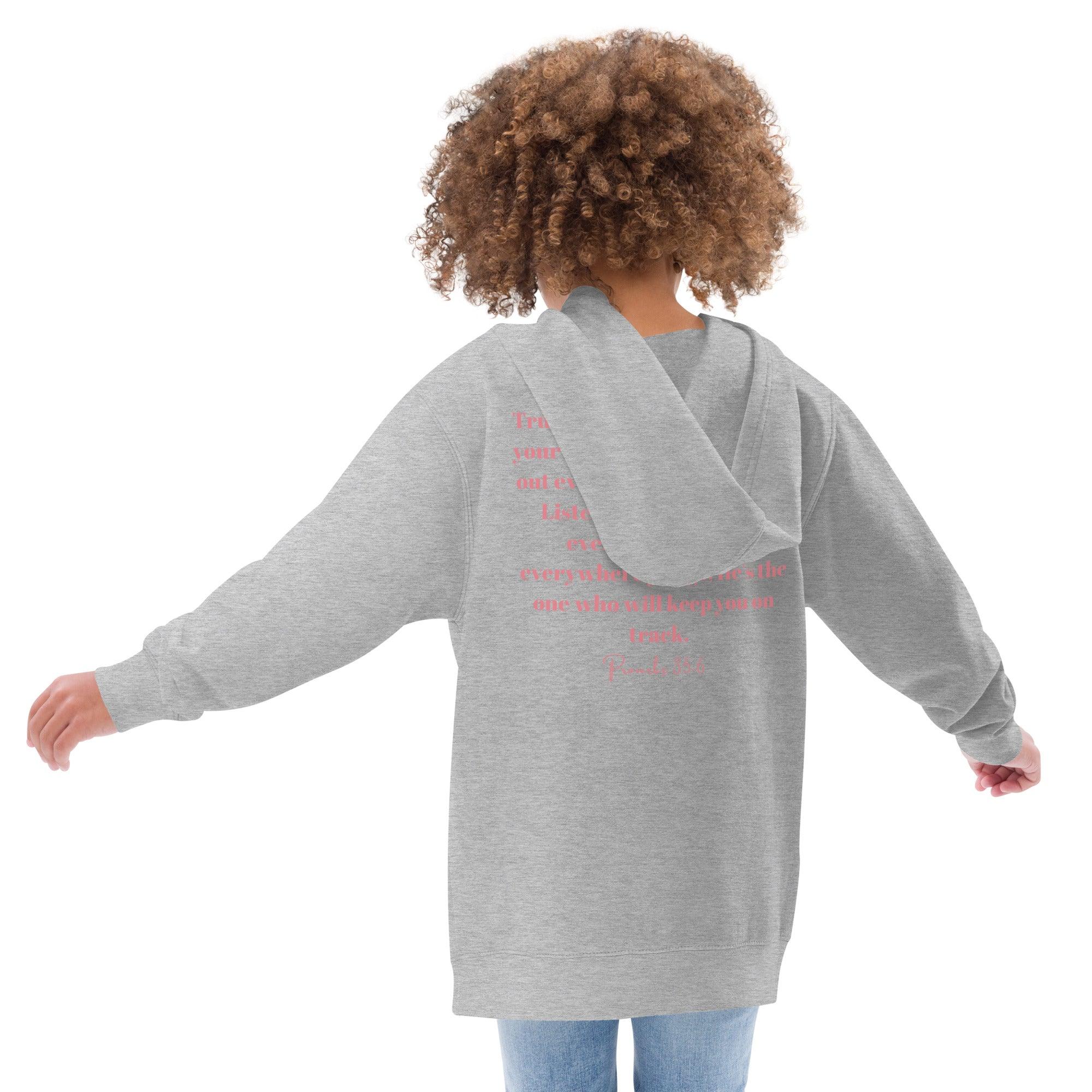 God I Trust You Kids Hoodie - A Feminine Facet