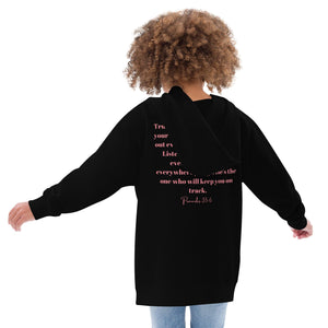 God I Trust You Kids Hoodie - A Feminine Facet