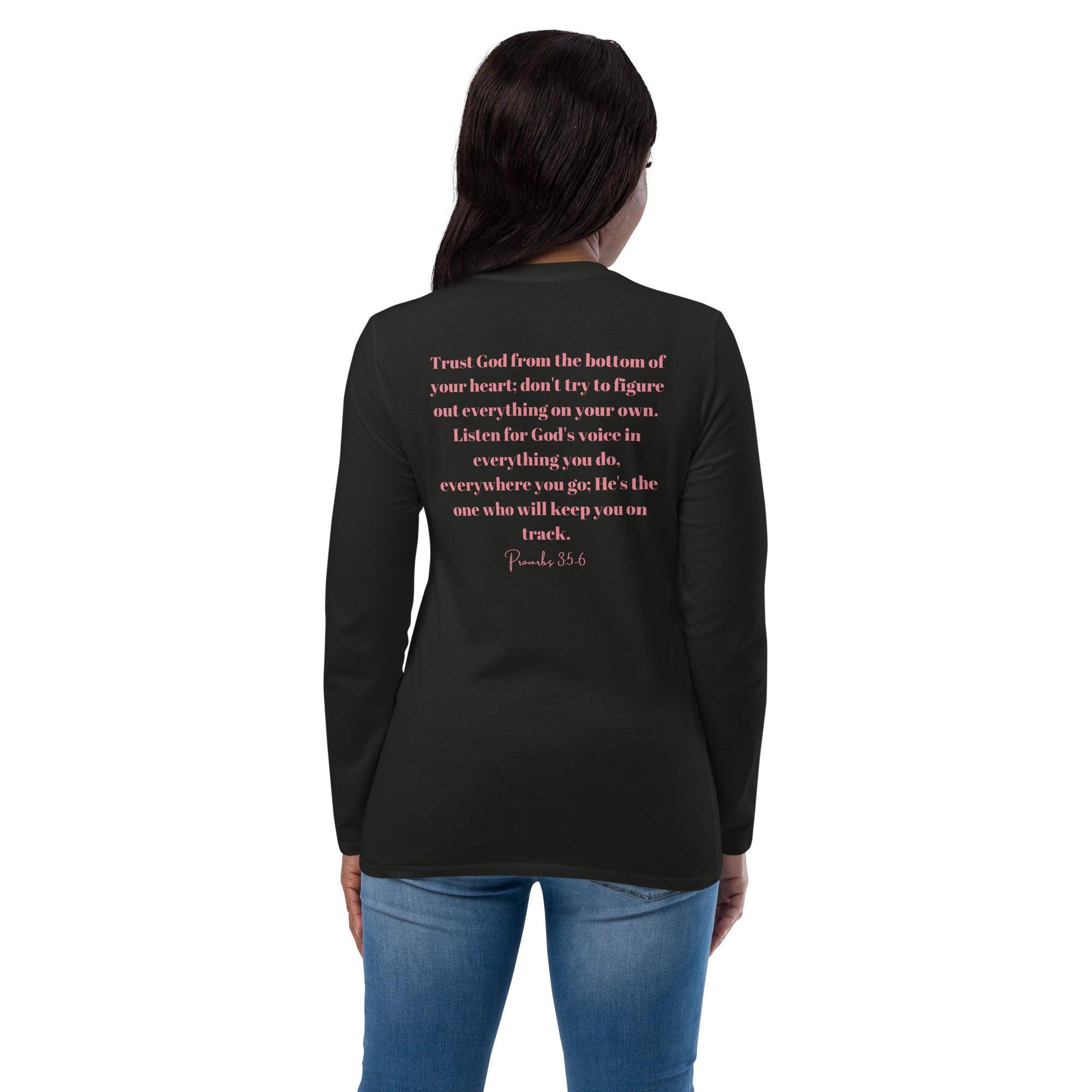 God I Trust You Fashion Long Sleeve - A Feminine Facet