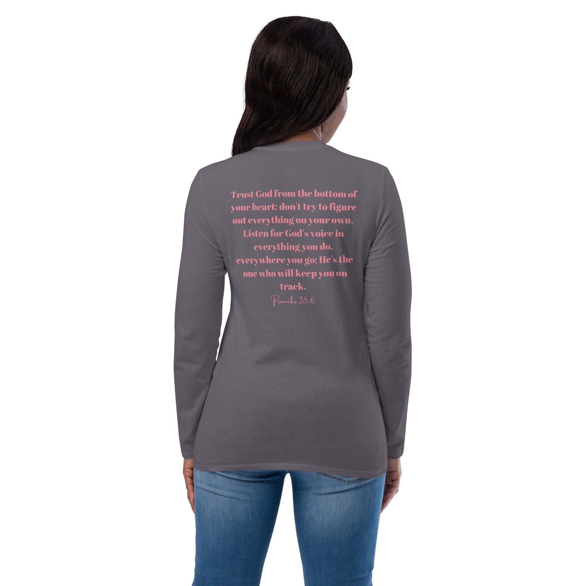 God I Trust You Fashion Long Sleeve - A Feminine Facet