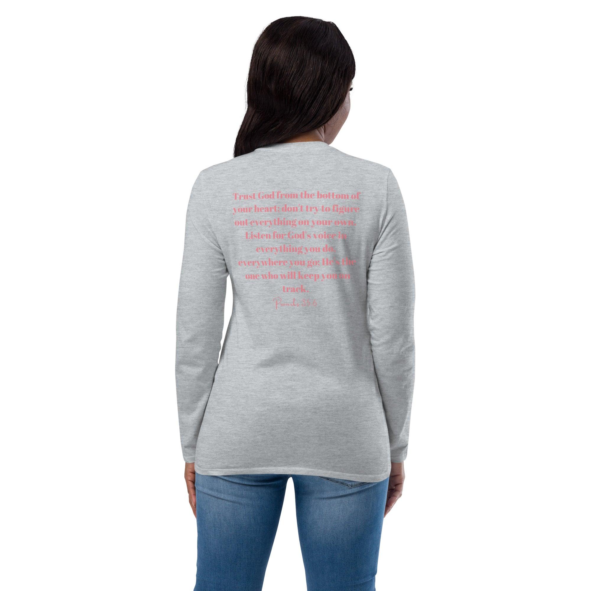 God I Trust You Fashion Long Sleeve - A Feminine Facet