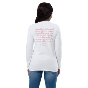 God I Trust You Fashion Long Sleeve - A Feminine Facet